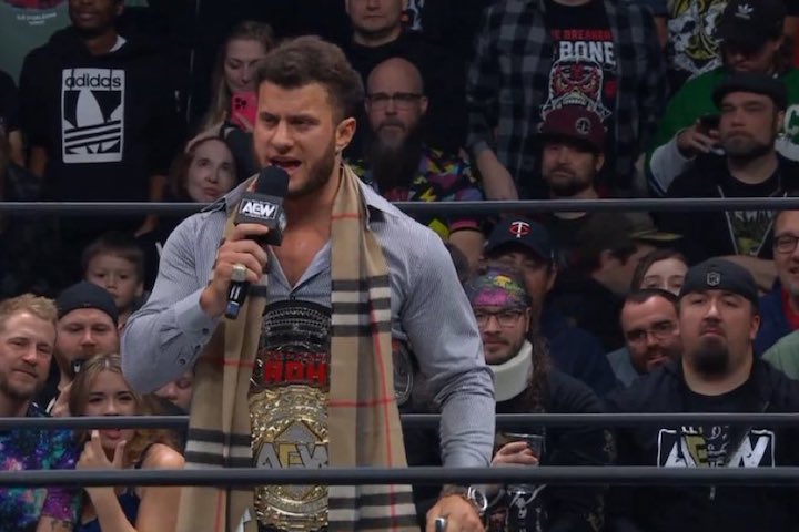 MJF Namedrops CM Punk & WWE During A Promo On 11/29 AEW Dynamite