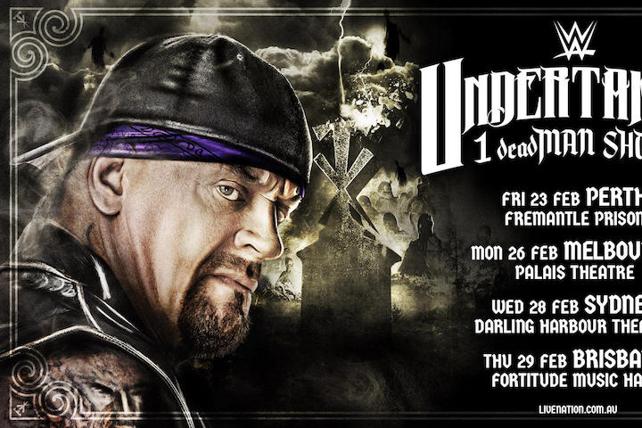 Undertaker's '1 Deadman Show' Expands with Additional Tour Stops in Australia