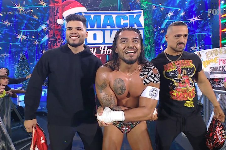 Angel Garza And Humberto Carrillo Join Santos Escobar On 12/22 WWE SmackDown