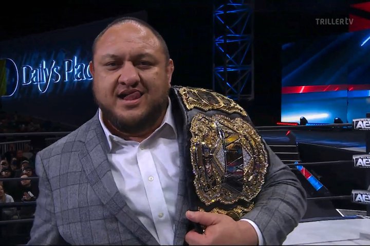 Samoa Joe's First AEW World Title Defense Set: Facing Likely Challenger Hook