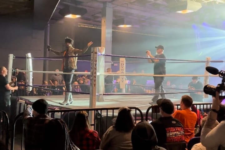 Patrick Clark (FKA The Velveteen Dream) Returns To The Ring At Dynasty Show