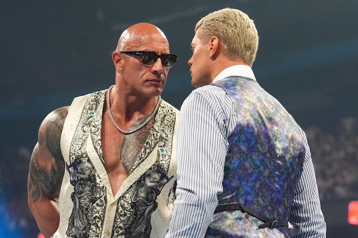 Dwayne The Rock Johnson Set To Appear At Wwe World Ahead Of Wrestlemania 40 Sacnilk 