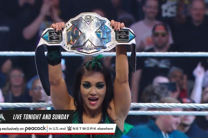 NXT Stand & Deliver: Roxanne Perez Captures Women's Championship