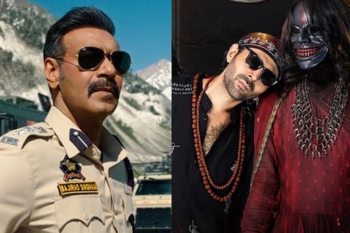 Box Office: 'Singham Again' and 'Bhool Bhulaiyaa 3' First Wednesday Early Estimates