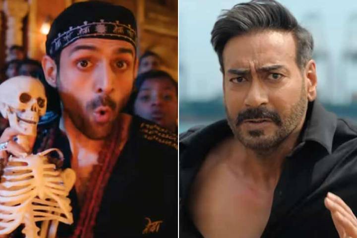 Box Office: 'Singham Again' and 'Bhool Bhulaiyaa 3' Second Friday Early Estimates