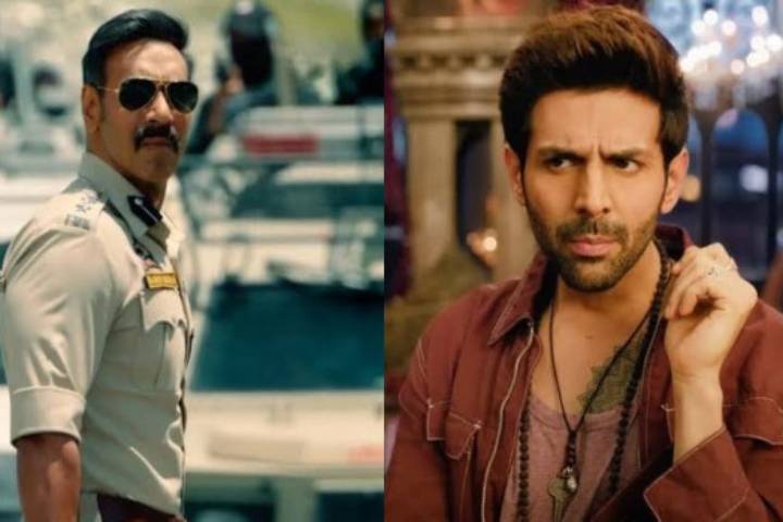 Box Office: 'Singham Again' and 'Bhool Bhulaiyaa 3' Second Saturday Early Estimates