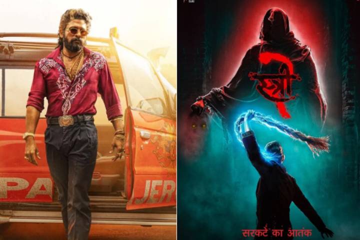 Pushpa 2 Vs Stree 2 Day Wise Hindi Box Office Comparison